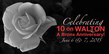 THE RED ROSE: "10 on WALTON" Anniversary Concert